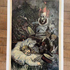 Jules Taverner, Art Print, Harpers Weekly,